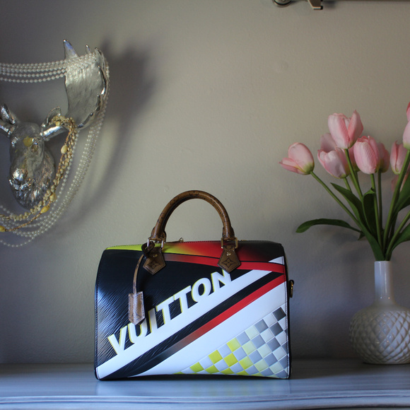 Louis Vuitton Handbags - Louis Vuitton Speedy Bandouliere 30 Race